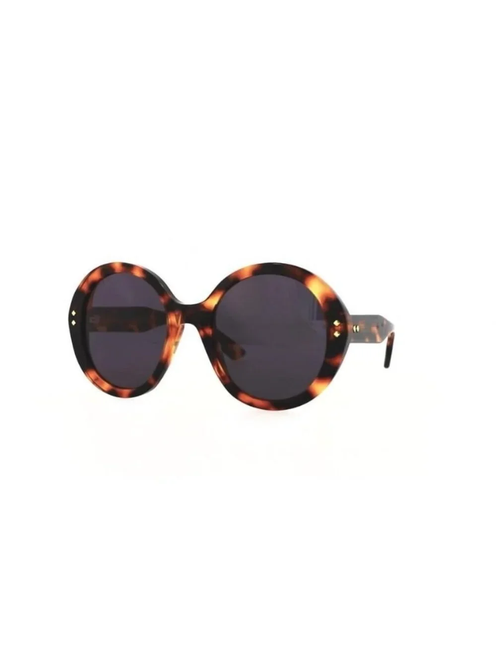New Gucci Womens Round/Oval Havana Havana Smoke Fashion Designer Sunglasses